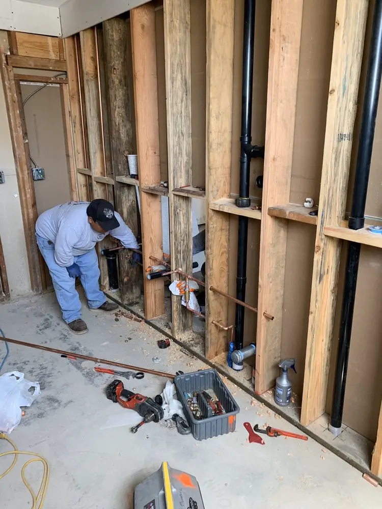 Commercial rough-in plumbing for Gas Line Repair in Vermilion Hill